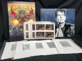 Charlie Sheen Memorabilia Lot. Posters, Artwork and more.
