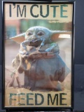 Framed poster print