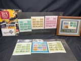 Stamp collectors Lot. stamps and post cards.