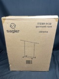 Sagler Chrome Garment Rack