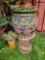 Beautiful lg Talavera pot and 3 small pots