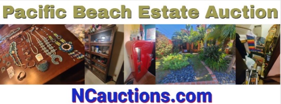 November Pacific Beach Estate Sale Auction