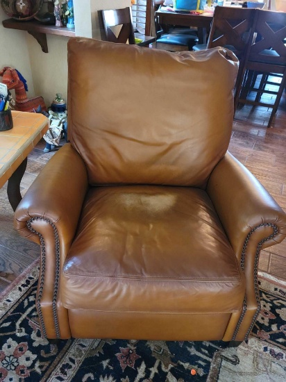 Pottery Barn Leather recliner