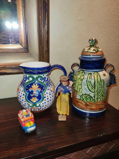 Mexican pottery doll