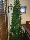 6ft slim lighted xmas tree