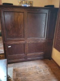 Beautiful Dark wood Entertainment or storage center