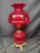 Ruby Red Vintage 3 Way Lamp