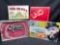 Games Lot UNO by IGI, Over the Hill by The Game Works, Sexual Trivia and Monopoly for Millenials by