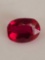 8.17 Ct Natural Oval Cut Red Ruby Gemstone