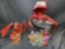 Lot of Red Dragon Resin Medieval Statues Youngblood the Guardian Treasure Dragons Quest Hamilton
