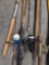Lot of Vintage Fishing Rods and Reels