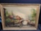 Brioschi Signed Oil on Canvas Painting Framed