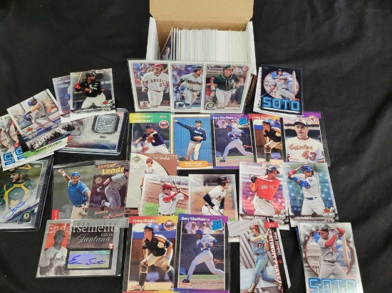 baseball cards. older and new. Rated Rookies