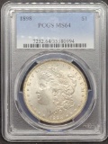 1898 Morgan silver dollar PCGS MS64