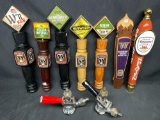 Beer Tap Handles and Keg Spouts.
