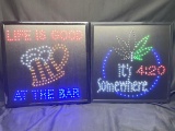 LED Light Up Wall Sign