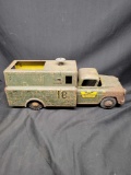 Vintage Metal Lumar Utility Service Toy Truck