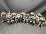 Gears Of War Action Figures. Skorge Chainsaw, Locust Grenadier more McFarlane Toys