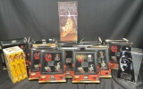 Lucasfilm Star Wars and Indians Jones VHS Trilogy Sets, Star Wars Episode 1 Cillector Pin Set by