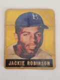 1949 Leaf Gum Jackie Robinson Card