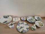 Handmade Handpainted ceramic O e of a kind kitchen ware by Clouds Folsom