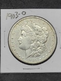 Frosty 1903-O Morgan silver dollar