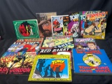 Vintage Comic Strip Compilation Books and Graphic Novels Dick Tracy The Phantom Lil Abner more