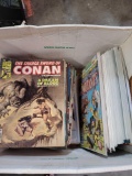 Box Full of Comics Conan Vintage to New