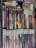 Crate Full of Playstation XBox DS Wii Games