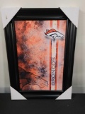 Denver Broncos Framed Art