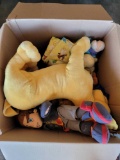 Large Box Full of Disney Stuffies
