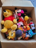 Large Box Full of Disney Stuff Toys