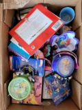 Box Full of Disney Toys Collectibles