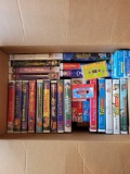 Box Full of Disney VHS Movies