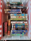 Bin Full of Disney VHS Movies