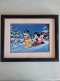 Disney 1999 Lithograph Collection Framed