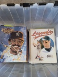 Bin of 1990s Legends Sports Memorabilia Magazines