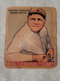 1933 Goudey Babe Ruth Baseball Card