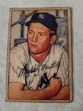 1952 Bowman Mickey Mantle Card