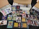 football card lot. old cards and new, HOF, Rookies,