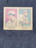 Babe Ruth and TY Cobb baseball cards
