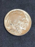 1938-D/D Buffalo Nickel-Gem Uncirculated Blast White. Rare D over D Re-punched Mintmark