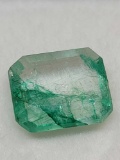Transparent Green Square cut Emerald 1.50ct