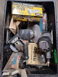 Crate Full of Pneumatic Tools