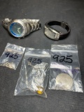 Sterling Silver Necklaces and Chain. Fossil and Chicos Wrist Watches