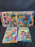 Vintage Comics from the 1960s-1980s Thor, Superman, Wolverine, Flash. 12c 50c 60c