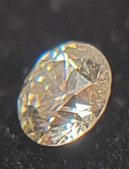 Round White Diamond VS+ Fire White Sparkly Natural Diamond Untreated .22ct