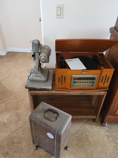 Vintage Keystone Regal projector Andlers Nicholson Replica phonograph