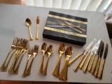 Excel Cutlery 24 kt Gold Detailed