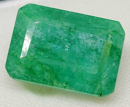 sea green Emerald cut Emerald gemstone